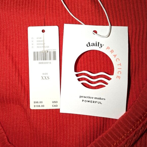 NWT Daily Practice | Anthropologie Highline Cap Sleeve Midi Dress | Size XXS - Picture 4 of 10